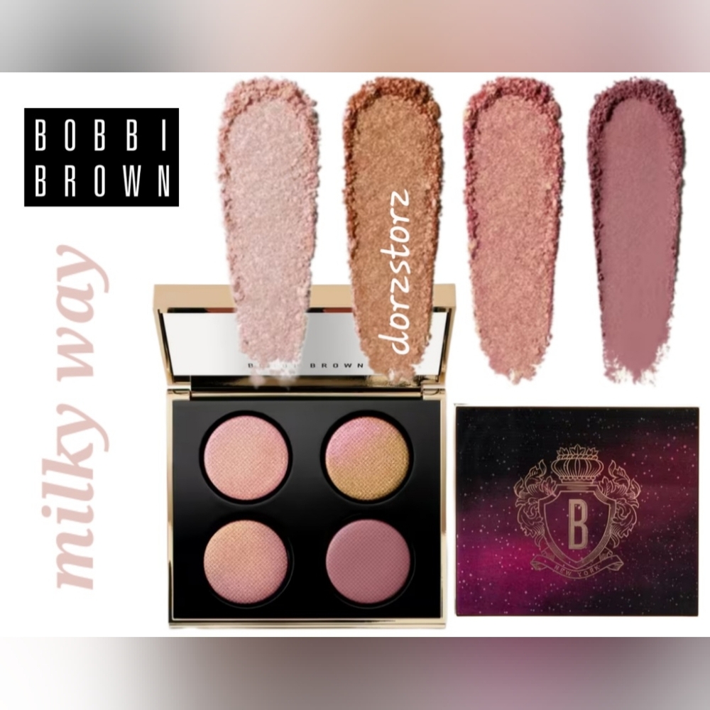 BOBBI BROWN • MILKY WAY • Luxe Eye Shadow Quad • .35 oz • New in Box • RARE